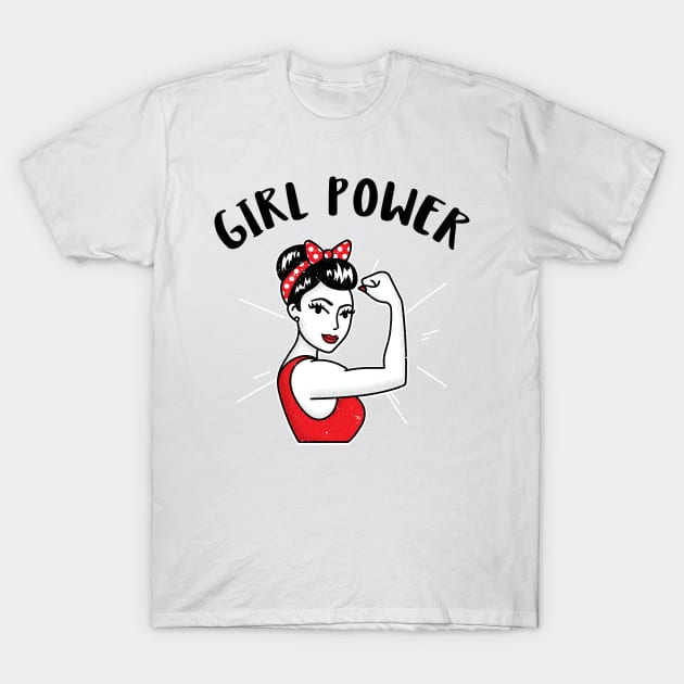 Girl power T-Shirt by FUNNY LIFE